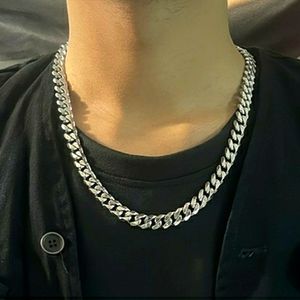 Men's Titanium Steel Not Fade Cuban Chain Necklace